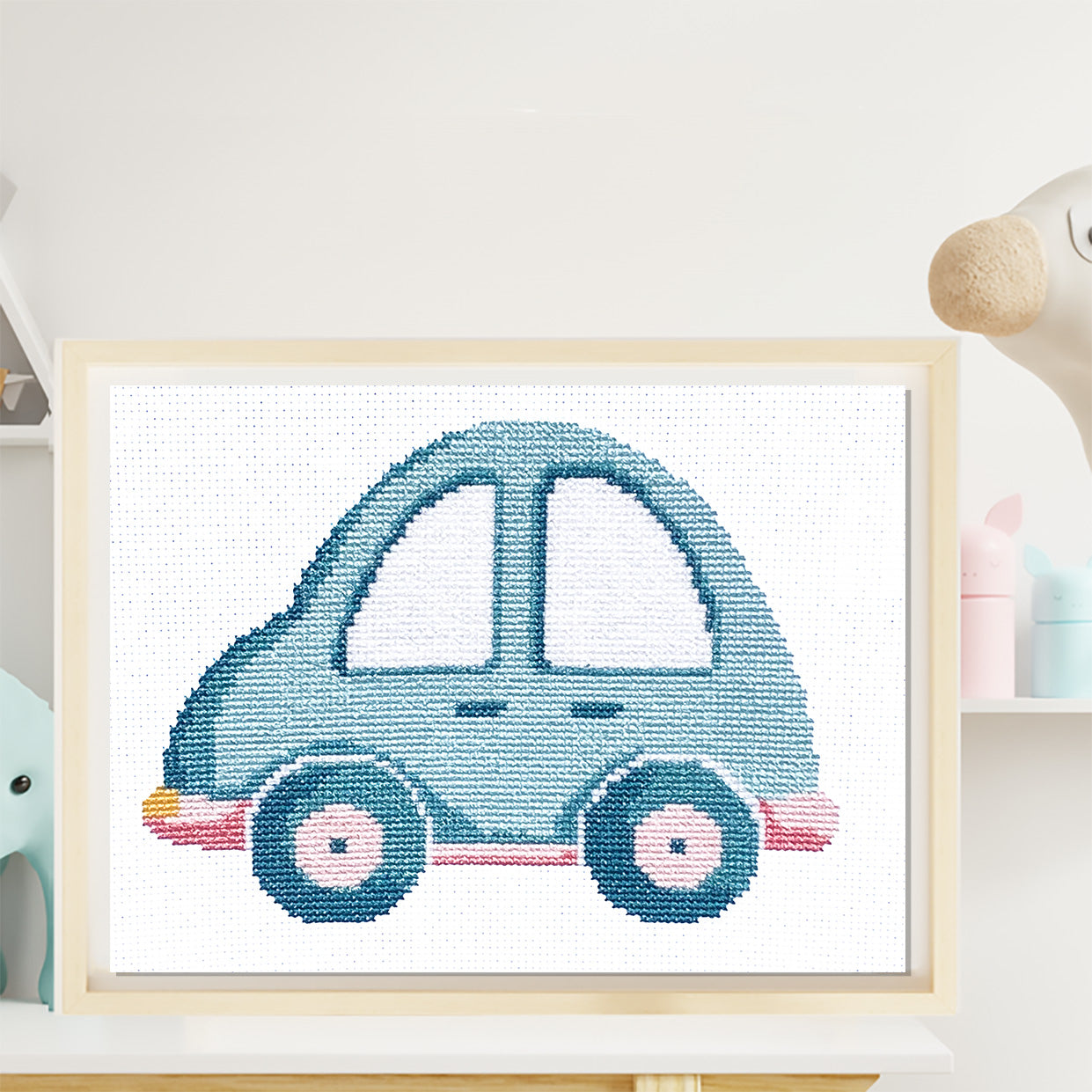 Bug Car - Counted Cross Stitch Kit