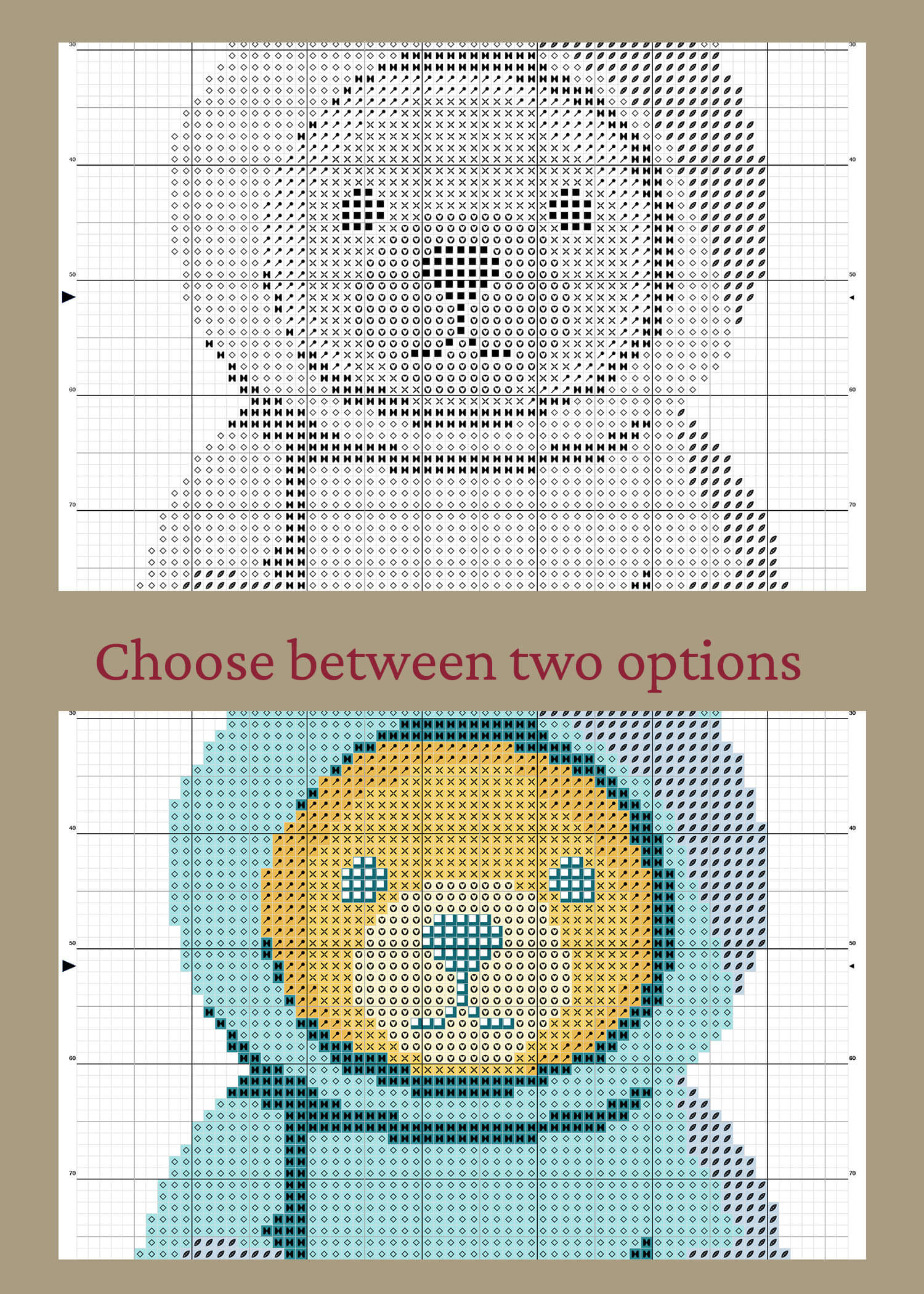 Bunny Bear - Counted Cross Stitch Kit