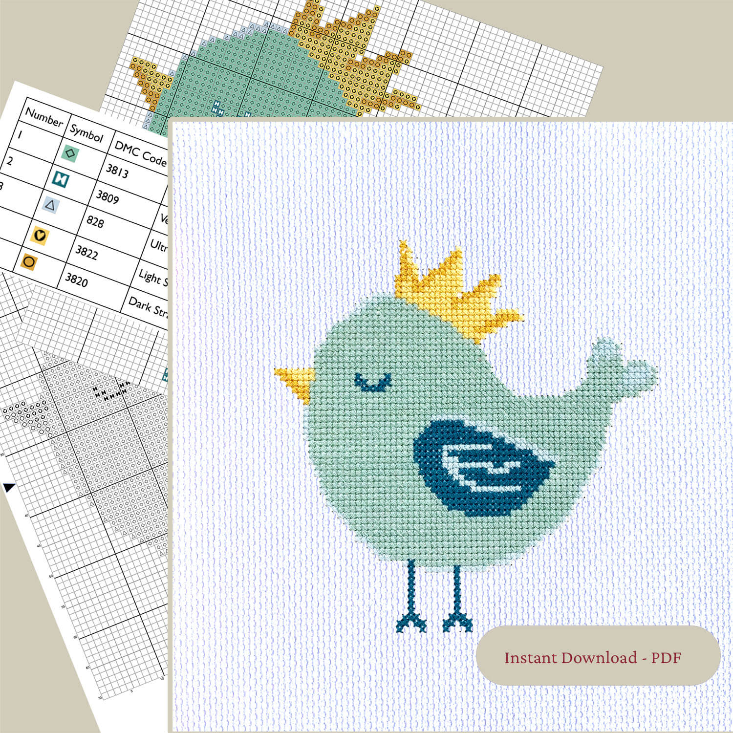 Crown Bird - Digital Chart