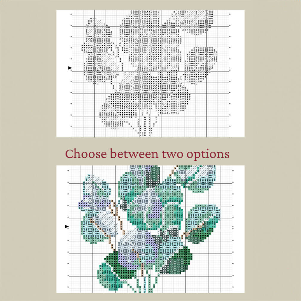 Eucalyptus Counted Cross Stitch Kit - Elegant Botanical Design