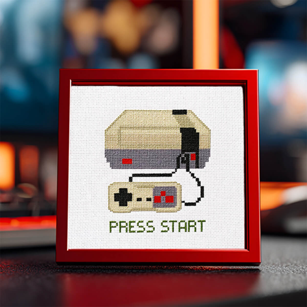 Retro Gaming Console - Counted Cross Stitch Kit