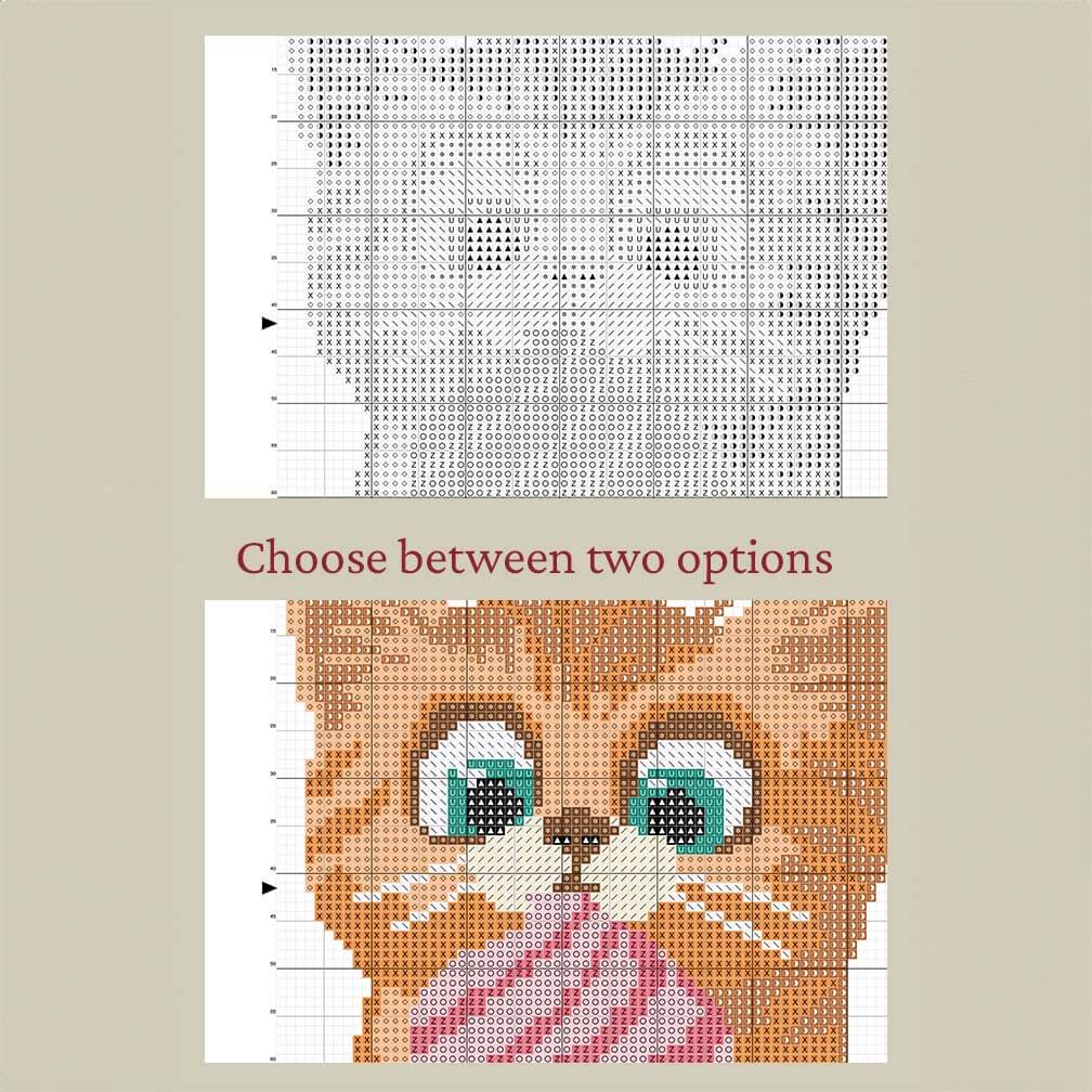 Ginger&Cupcake - Counted Cross Stitch Kit