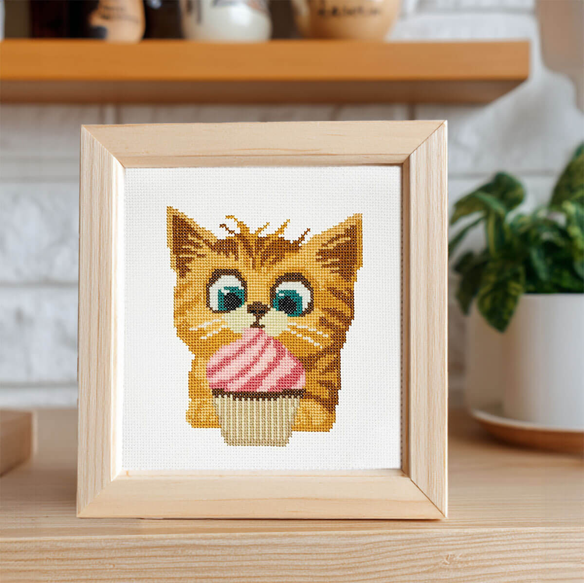 Ginger&Cupcake - Counted Cross Stitch Kit