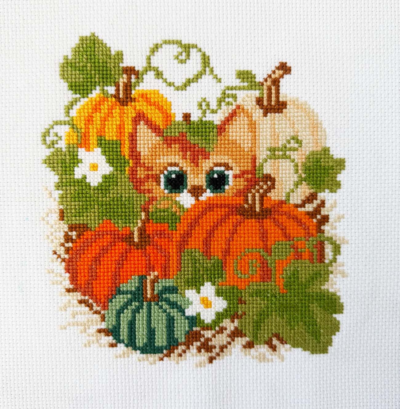 Ginger and Pumpkins Digital Chart