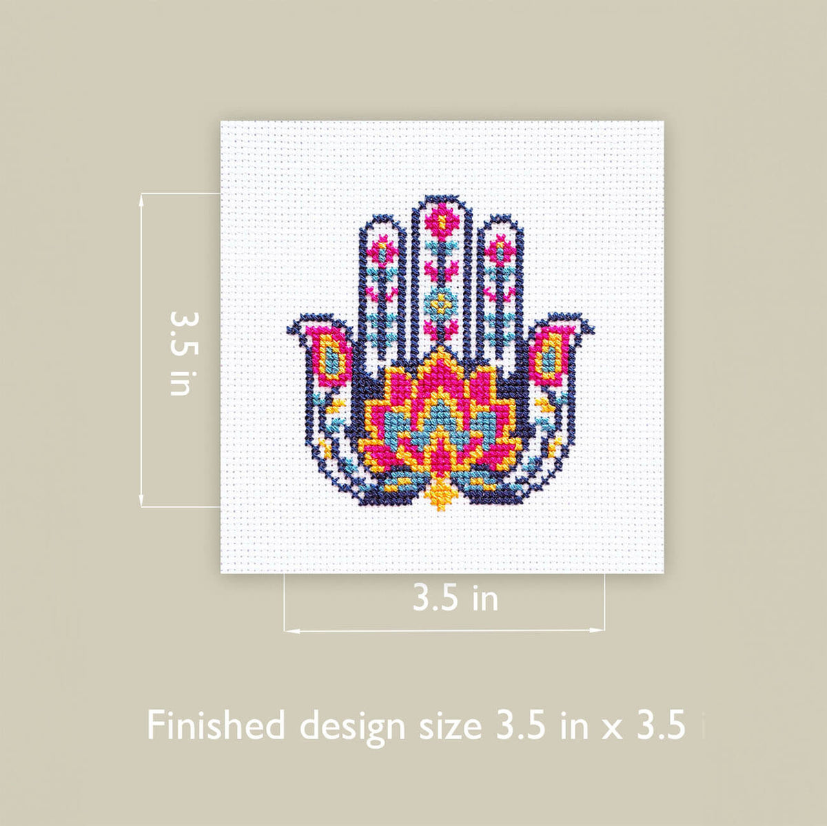 Mandala Hand Digital Chart