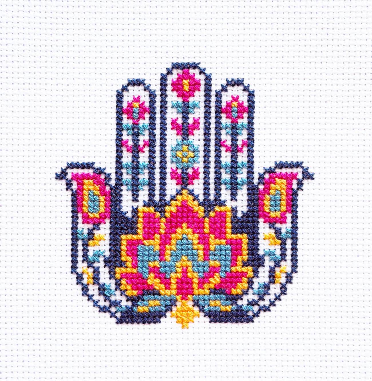 Mandala Hand Digital Chart
