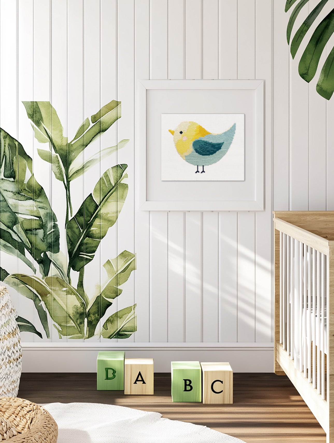 Shy Bird - Counted Cross Stitch Kit