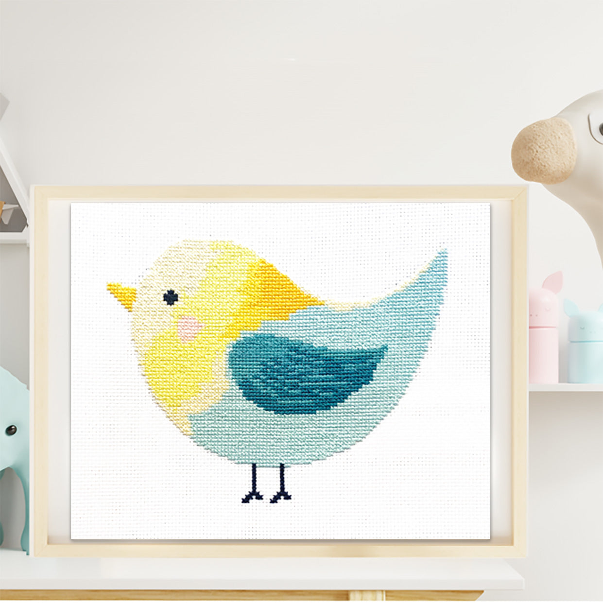 Shy Bird - Counted Cross Stitch Kit