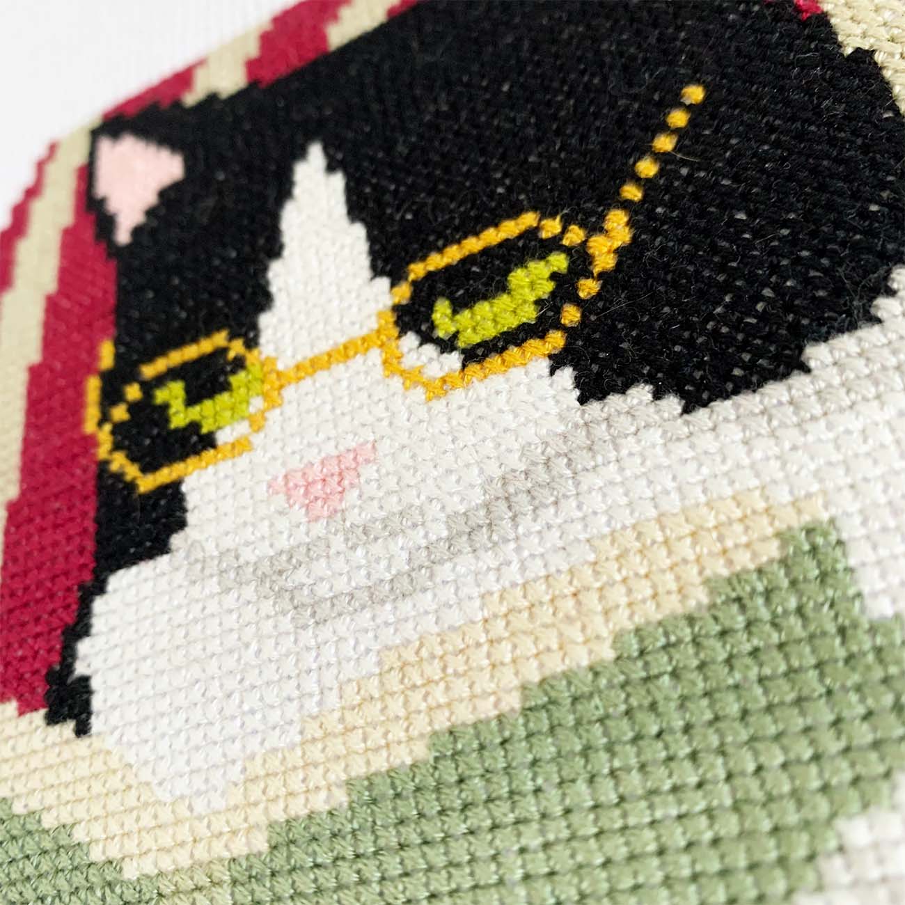 The Reading Tuxedo - Counted Cross Stitch Kit