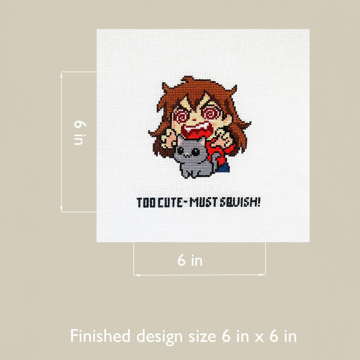 Too Cute - Counted Cross Stitch Kit