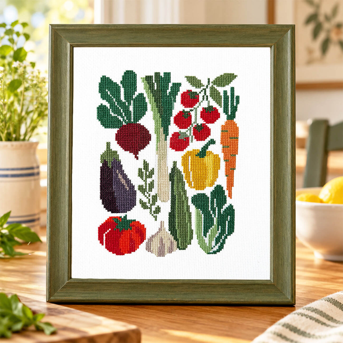 Vegetables Poster Digital Chart