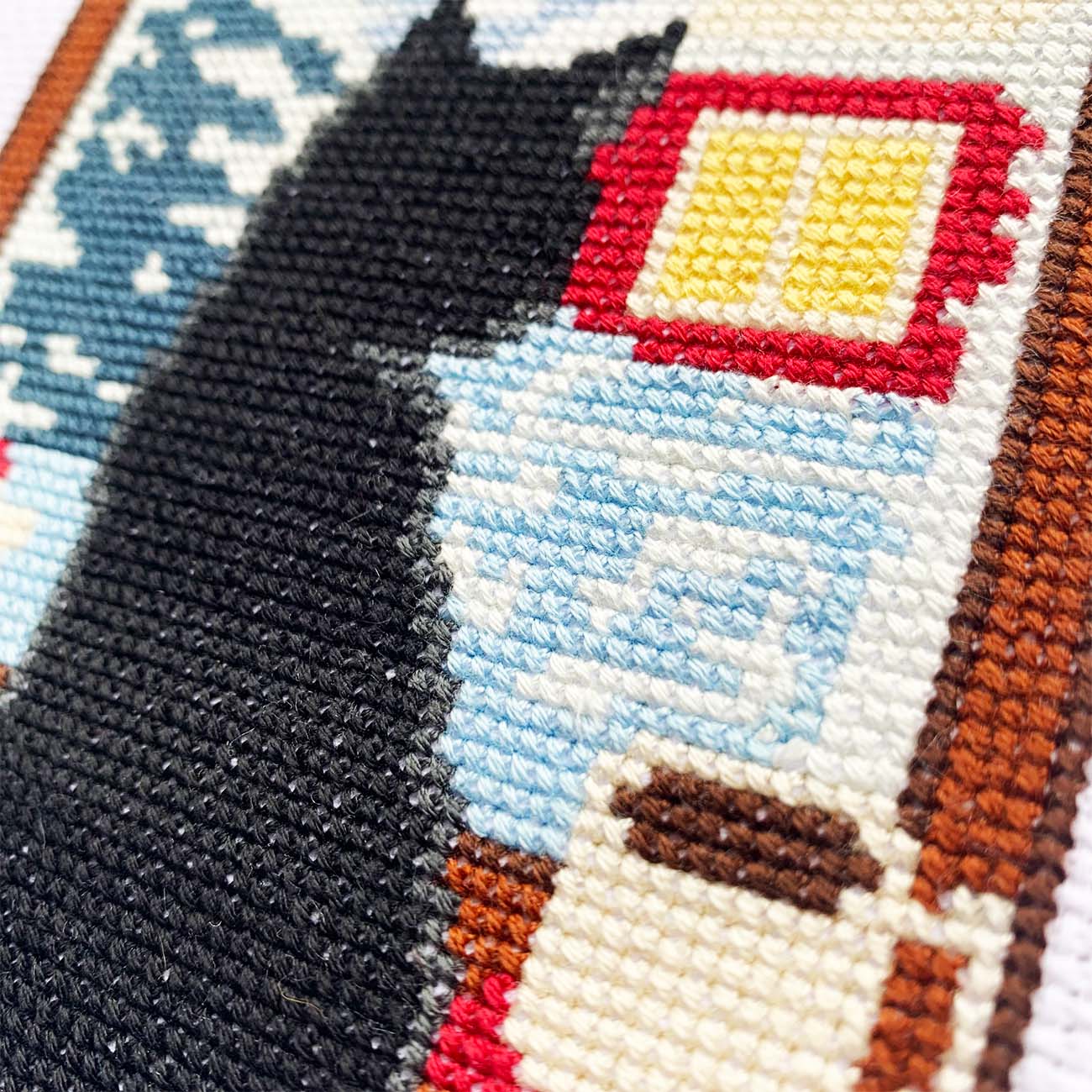 Winter Cat - Counted Cross Stitch Kit