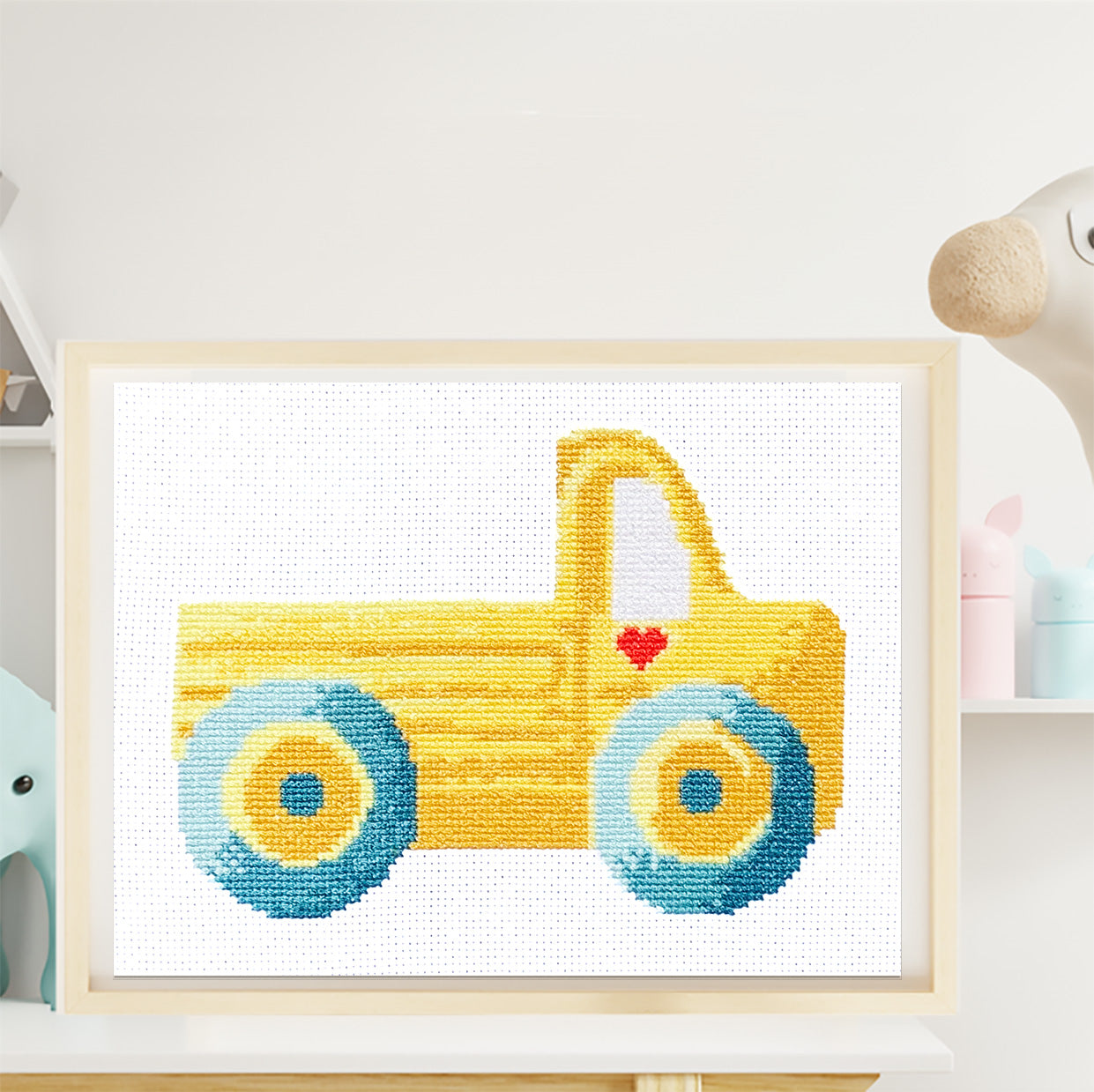 Yellow Truck - Counted Cross Stitch Kit