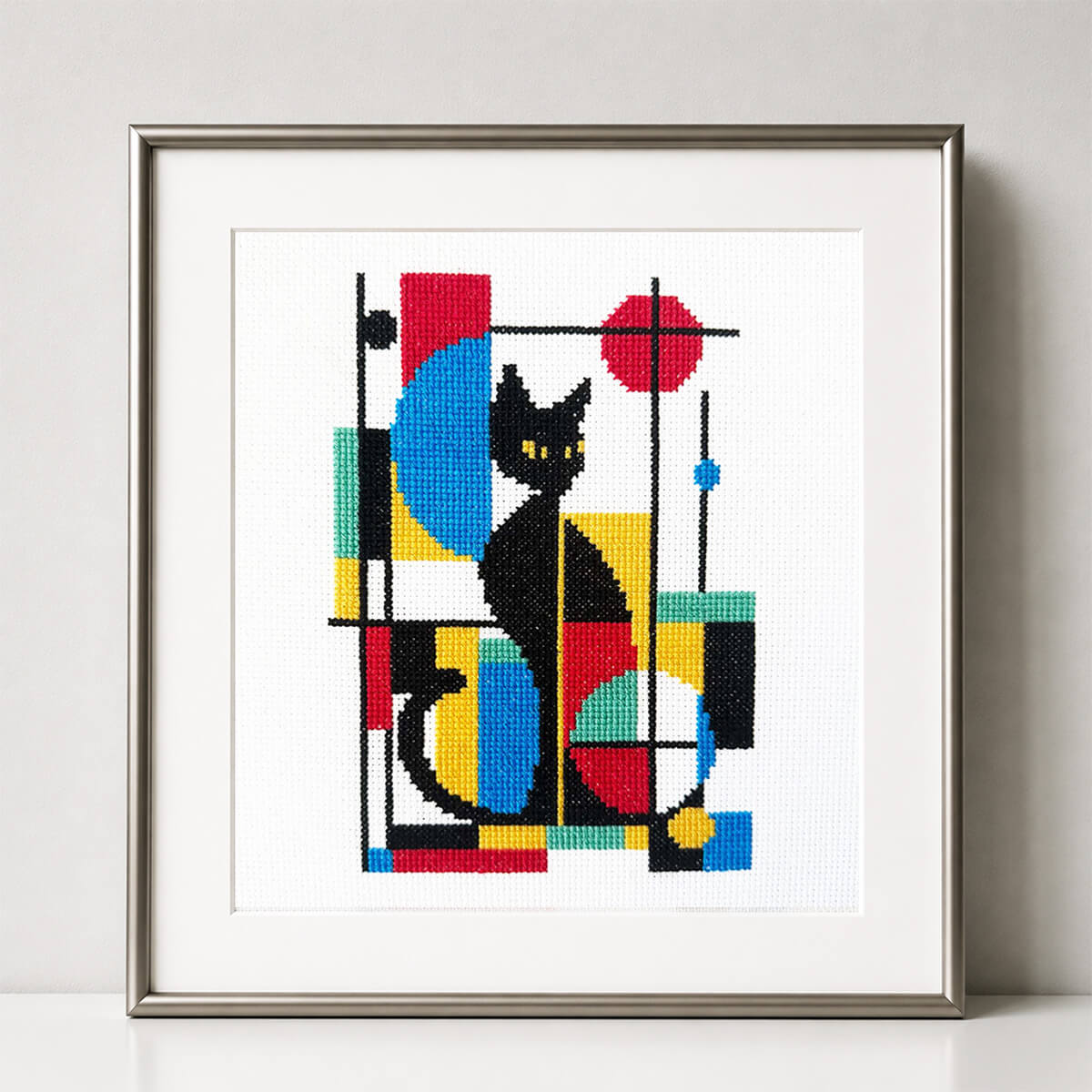 Abstract Cat Digital Chart