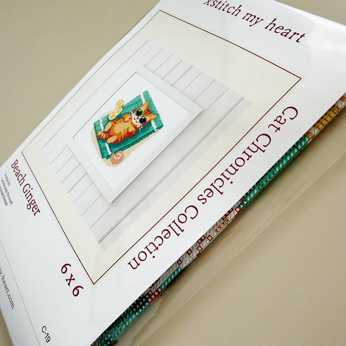 Beach Ginger Beginner Cross Stitch Kit