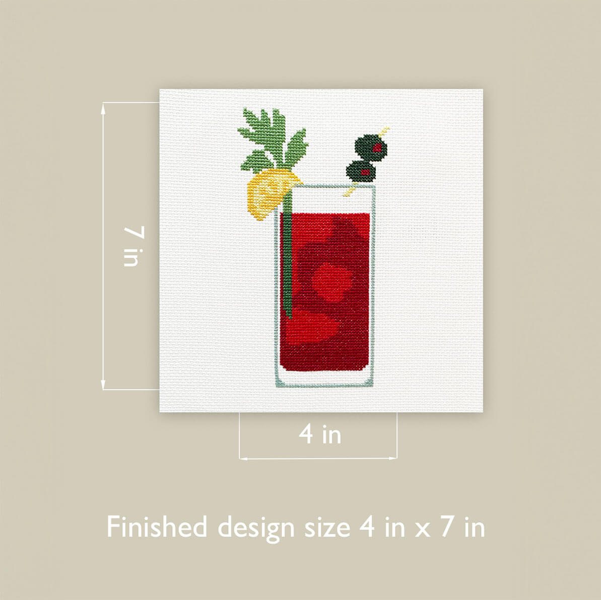 Bloody Mary - Counted Cross Stitch Kit