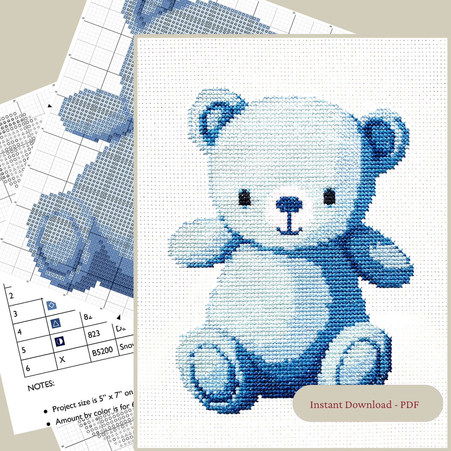 Blue Bear - Digital Chart