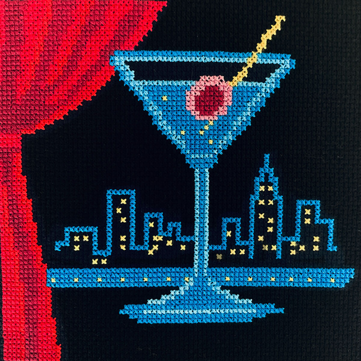 Broadway Night Counted Cross Stitch Kit