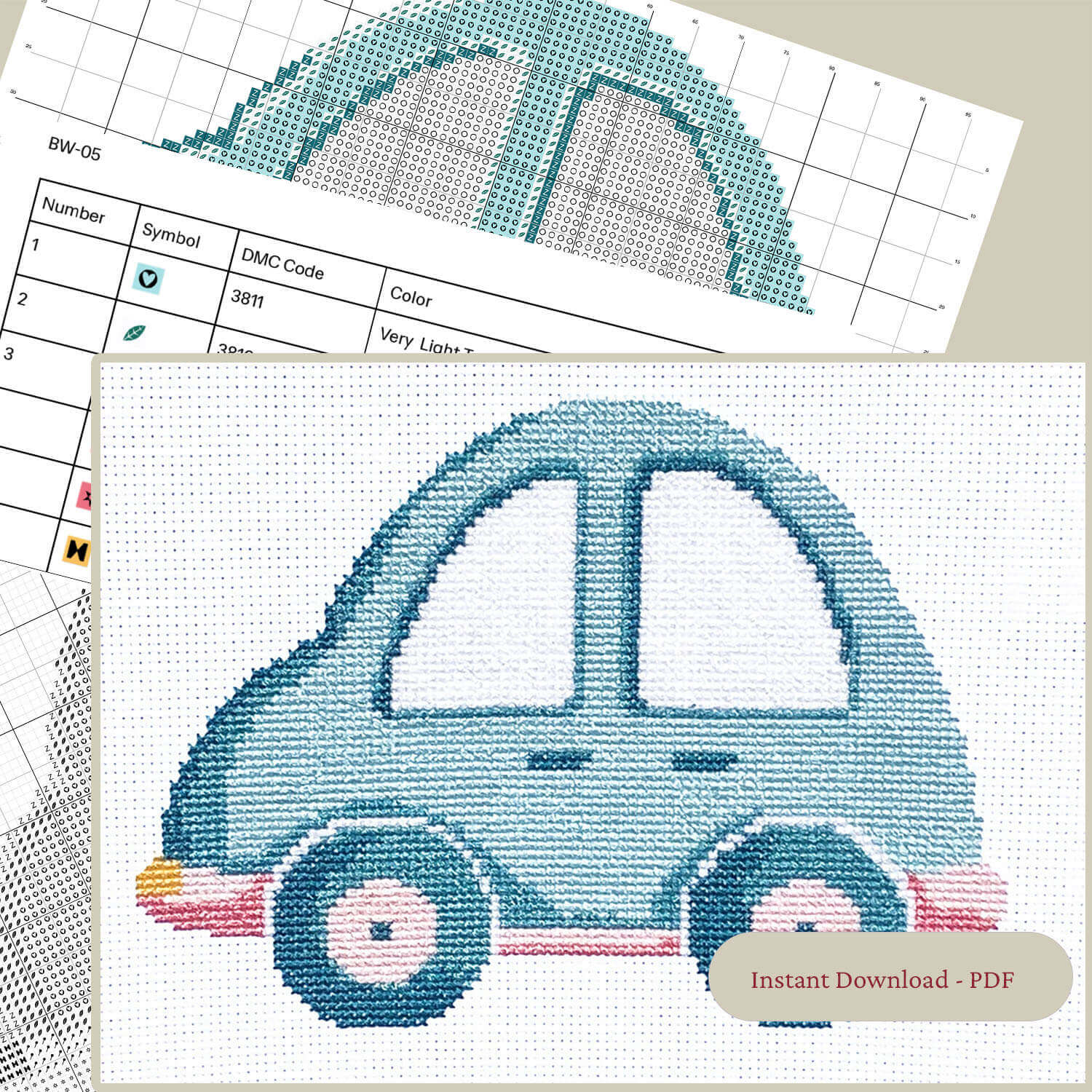 Bug Car - Digital Chart