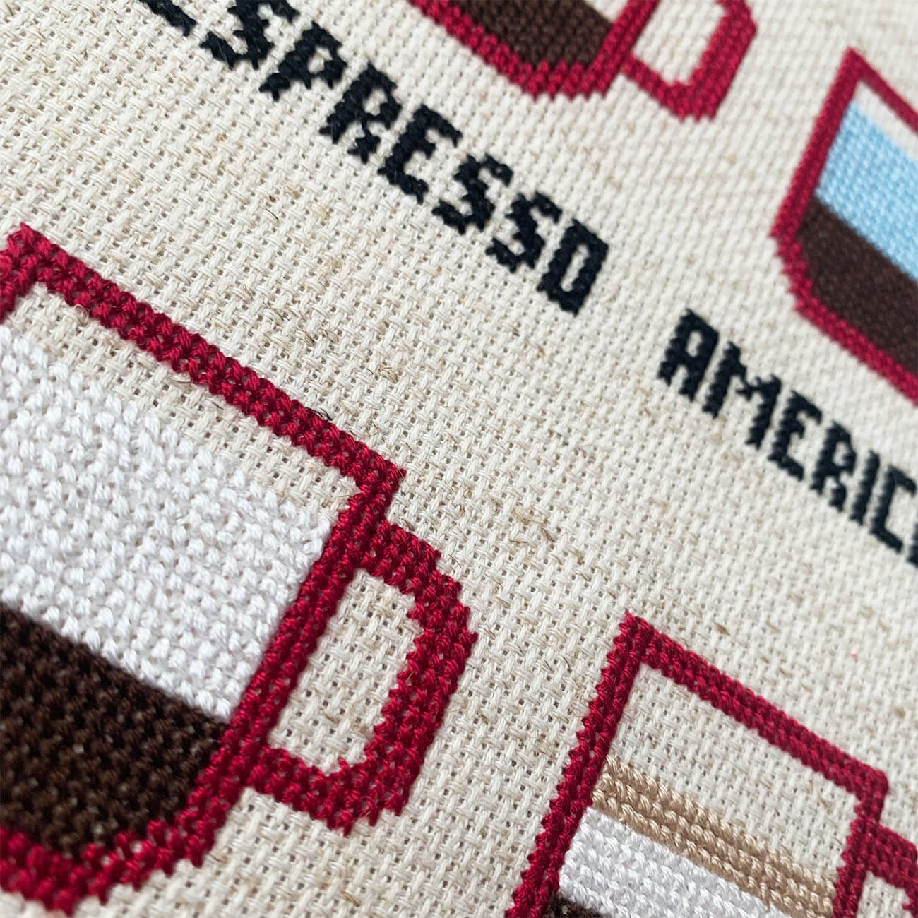 Favorite Coffee - Counted Cross Stitch Kit