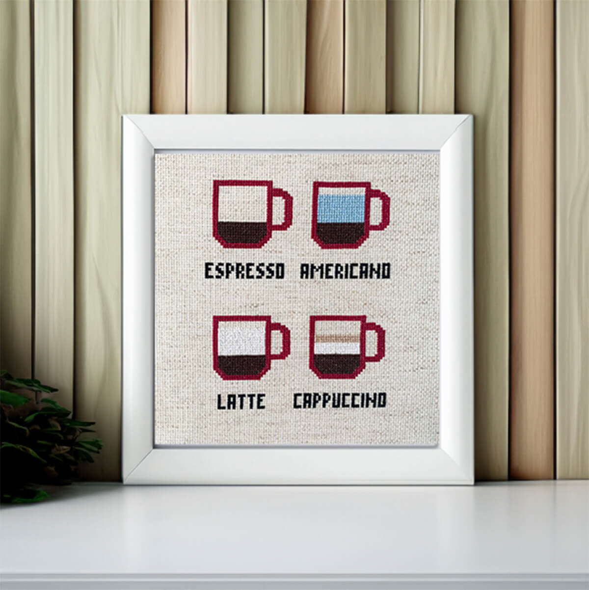 Favorite Coffee - Counted Cross Stitch Kit