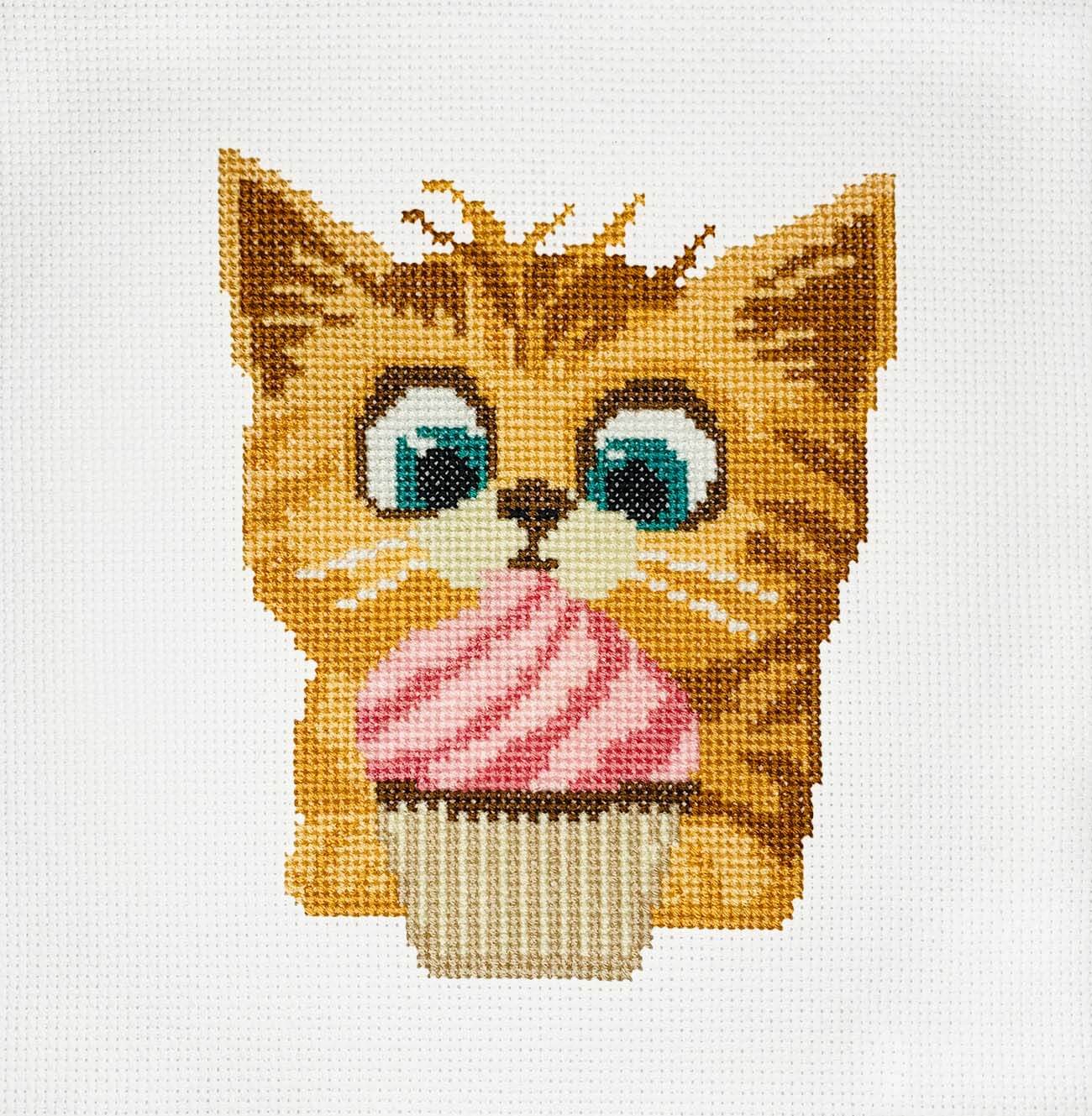 Ginger&Cupcake - Counted Cross Stitch Kit