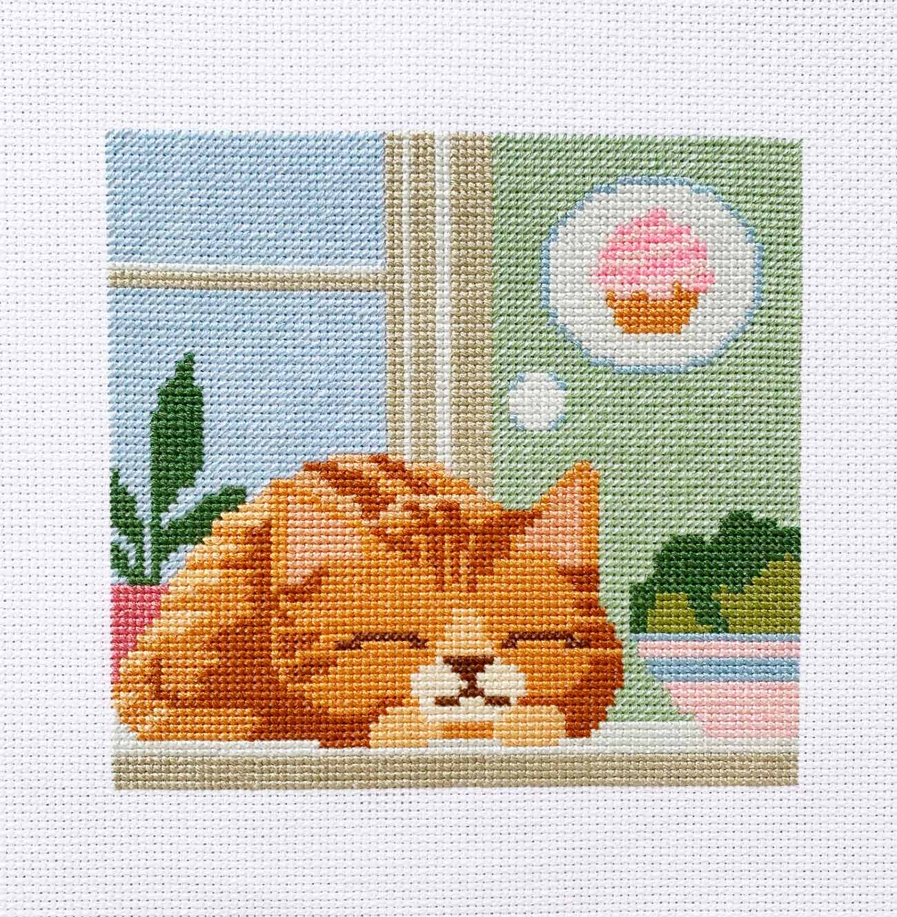 Ginger Dreaming - Counted Cross Stitch Kit