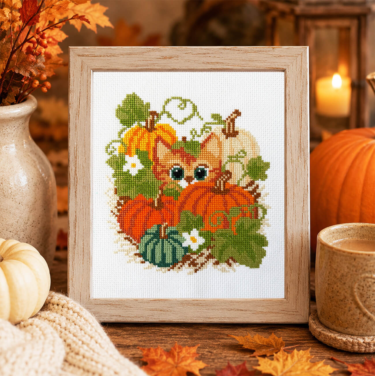 Ginger and Pumpkins Digital Chart