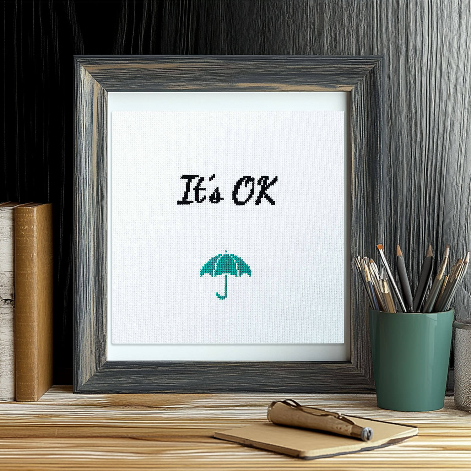 It's OK - Counted Cross Stitch Kit