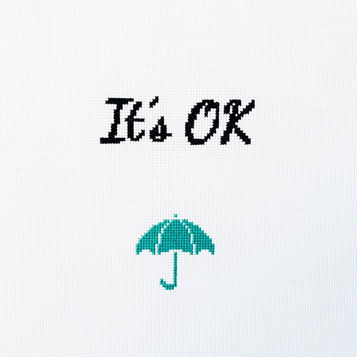 It's OK - Counted Cross Stitch Kit