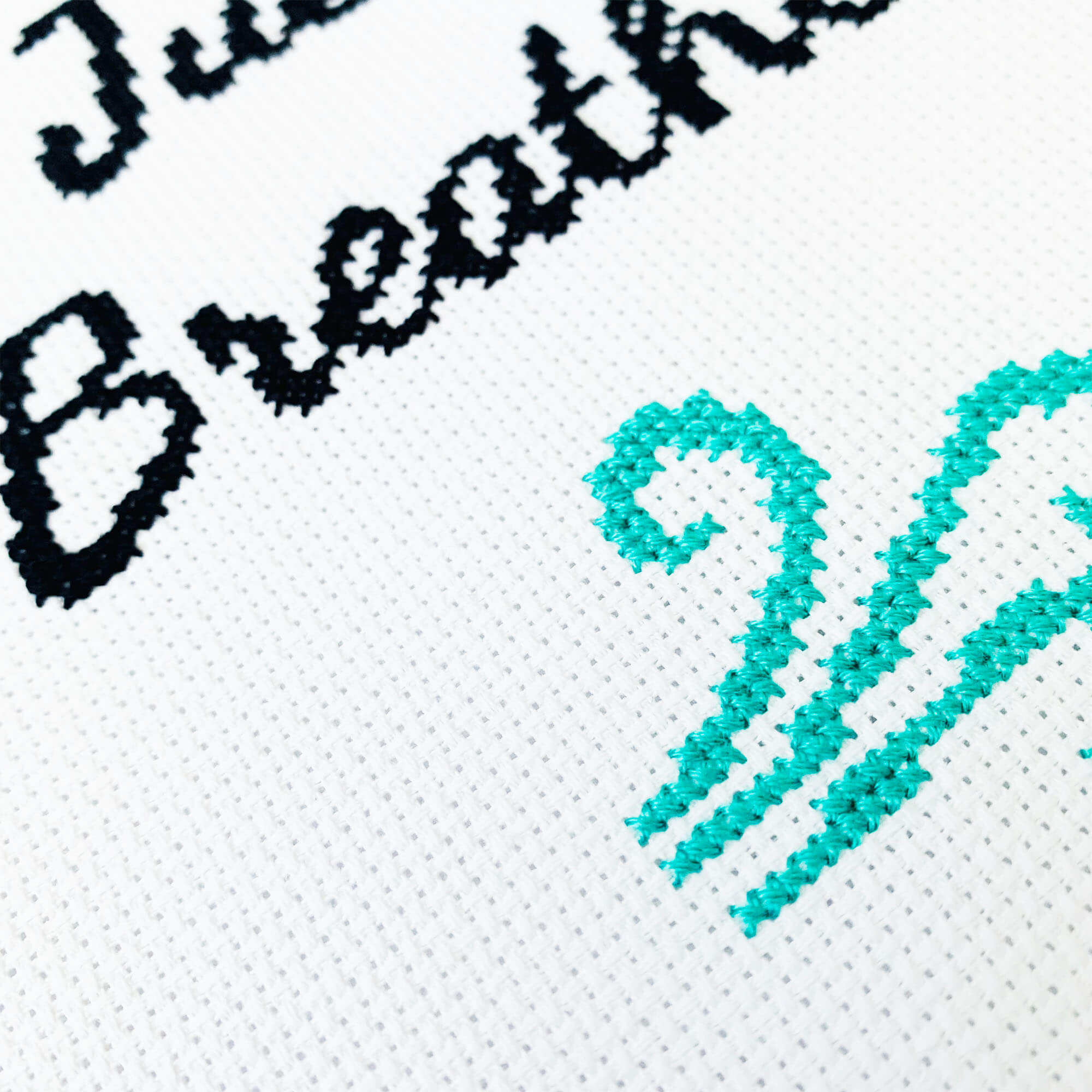 Just Breathe - Counted Cross Stitch Kit