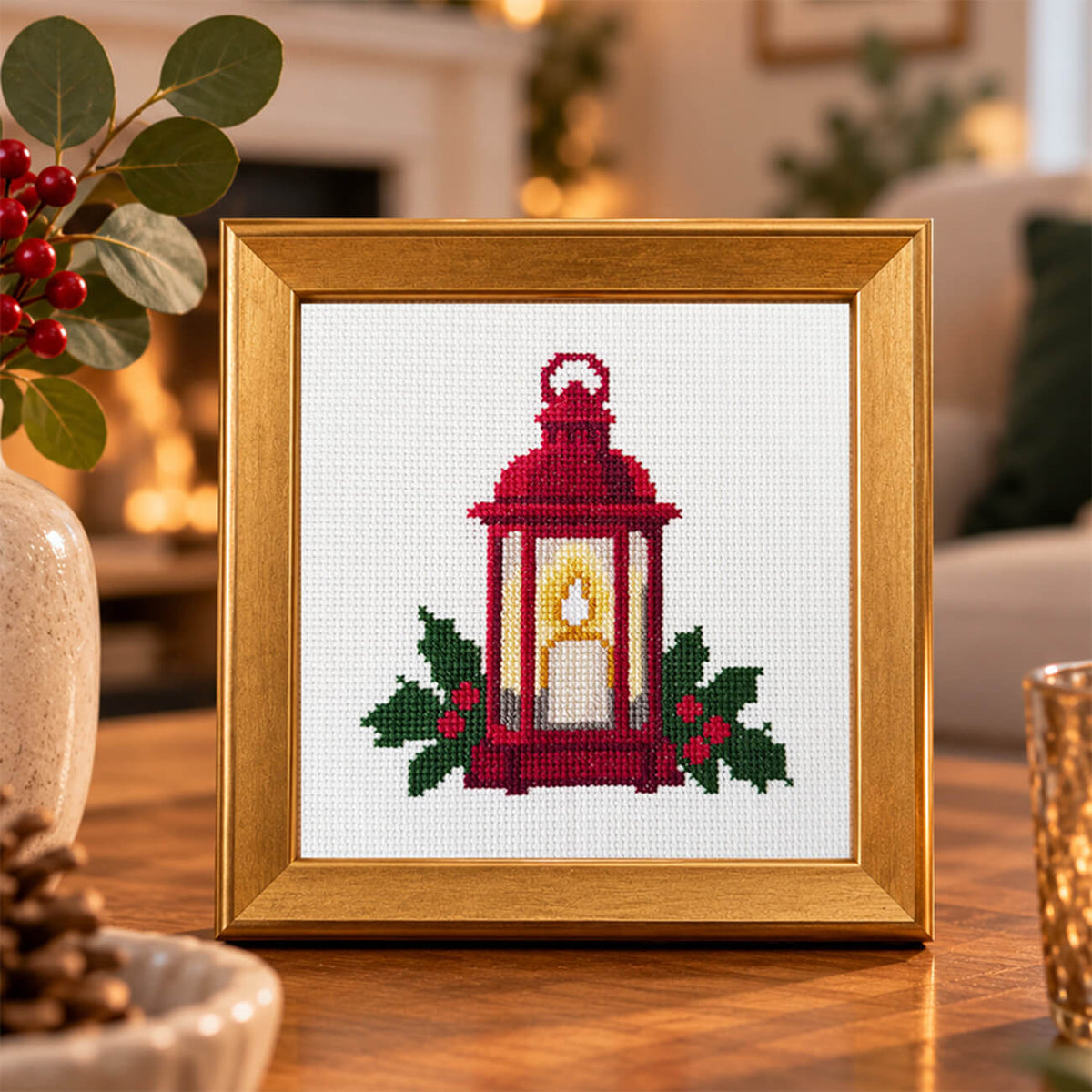 Christmas Lantern Digital Chart