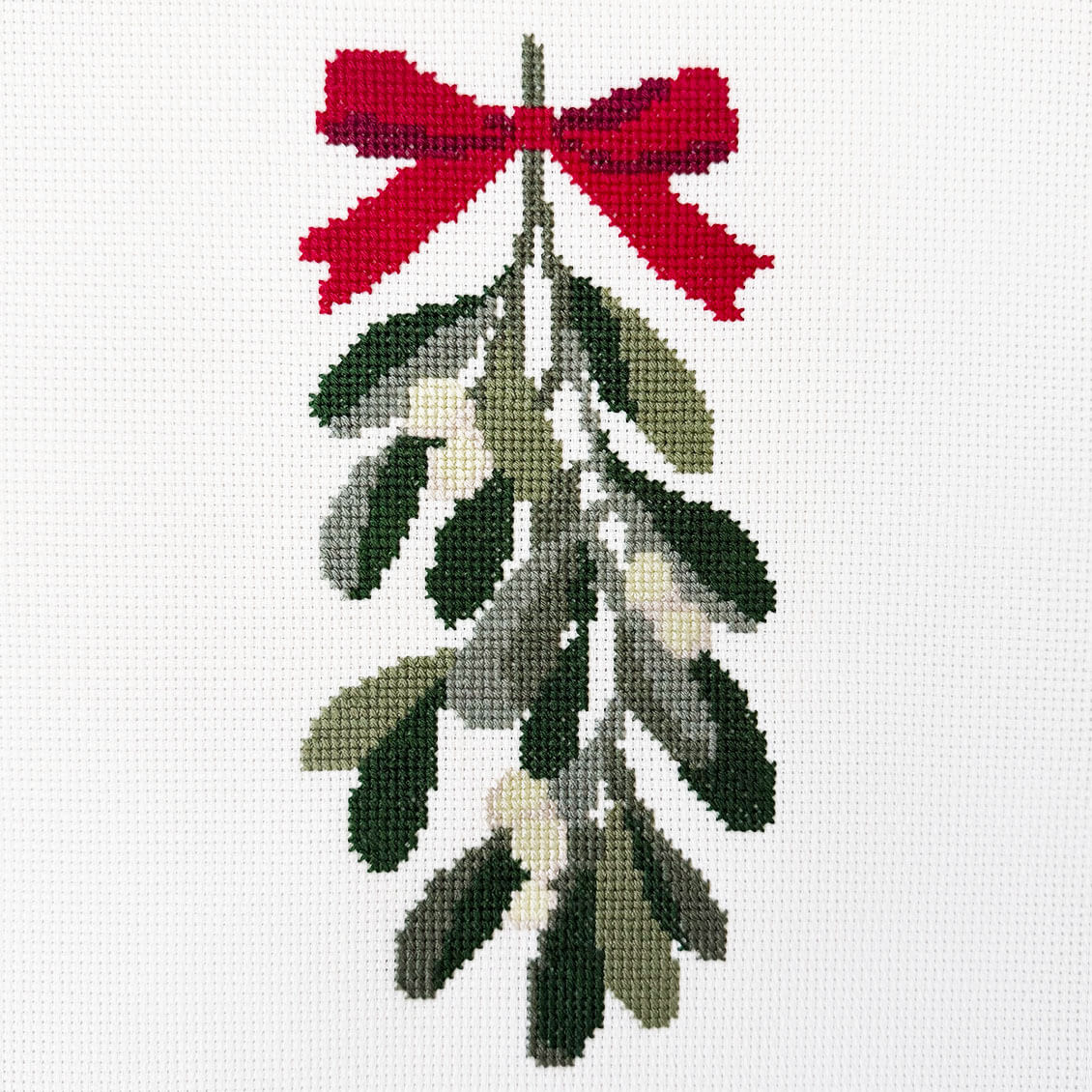 Mistletoe Christmas Counted Cross Stitch Kit