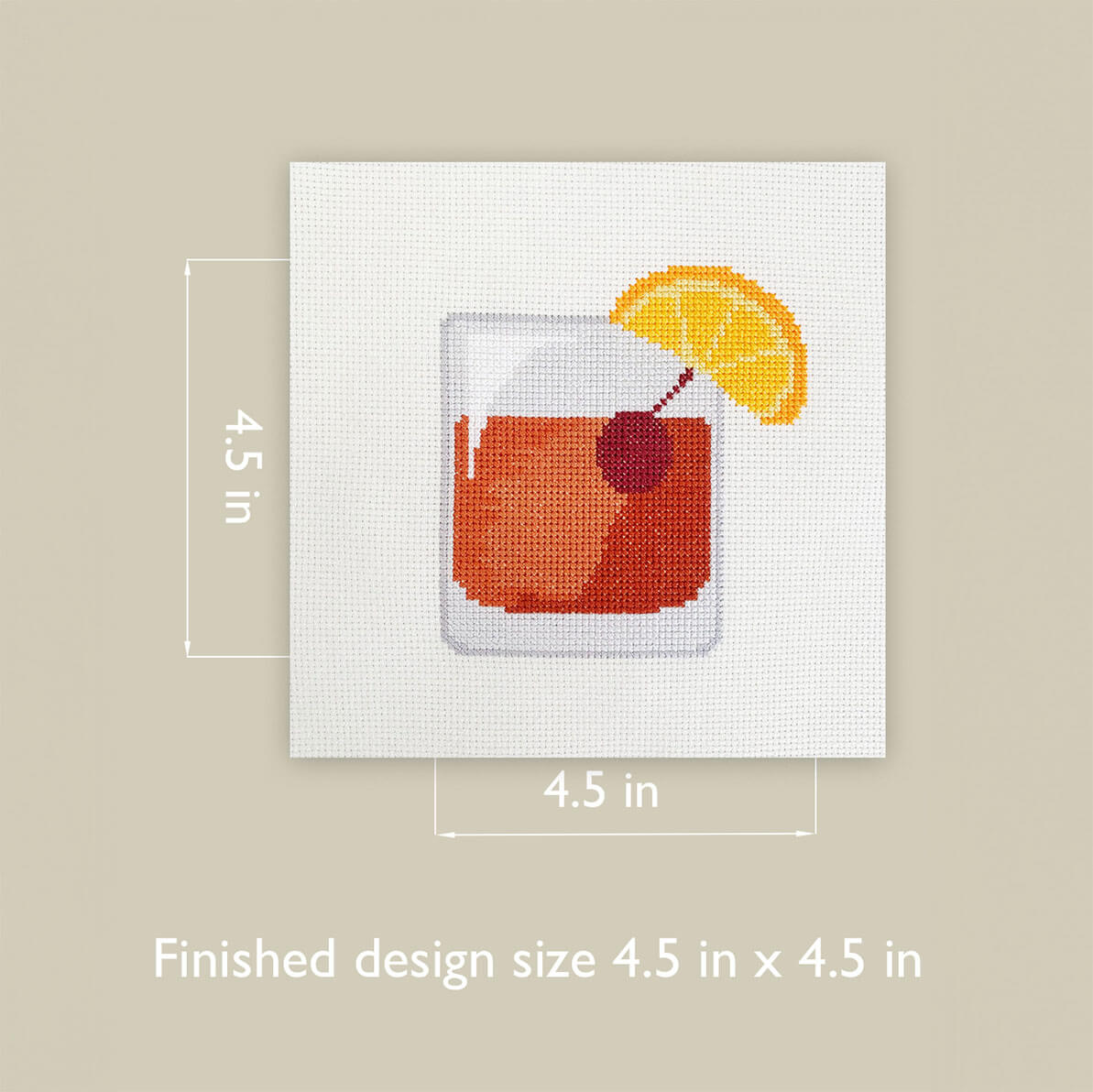 Old Fashioned Counted Cross Stitch Kit