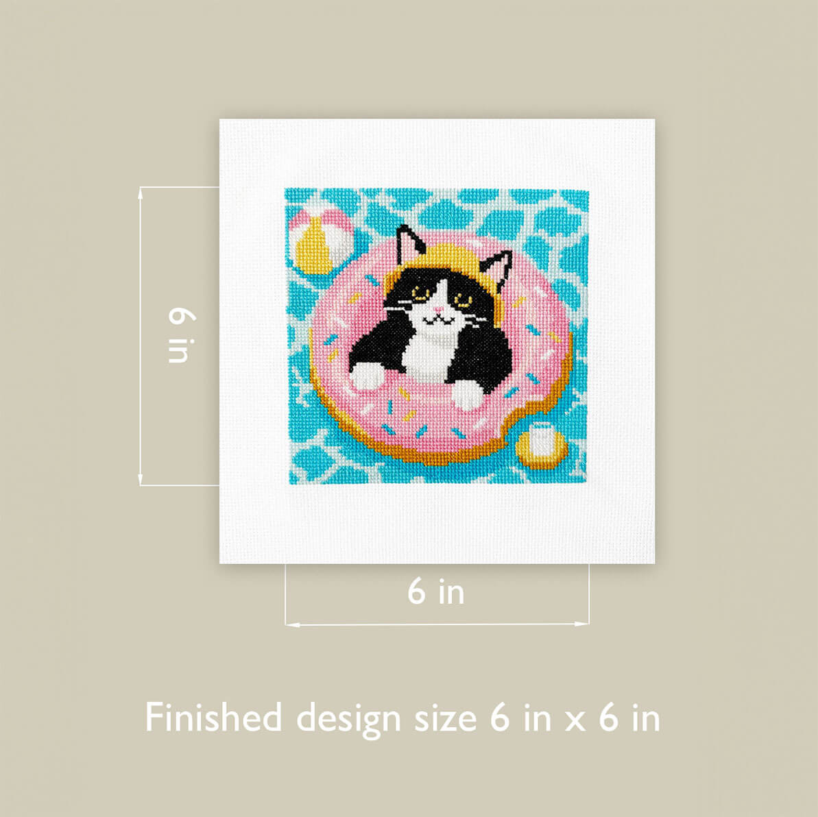 Pool Day Tuxedo Digital Chart