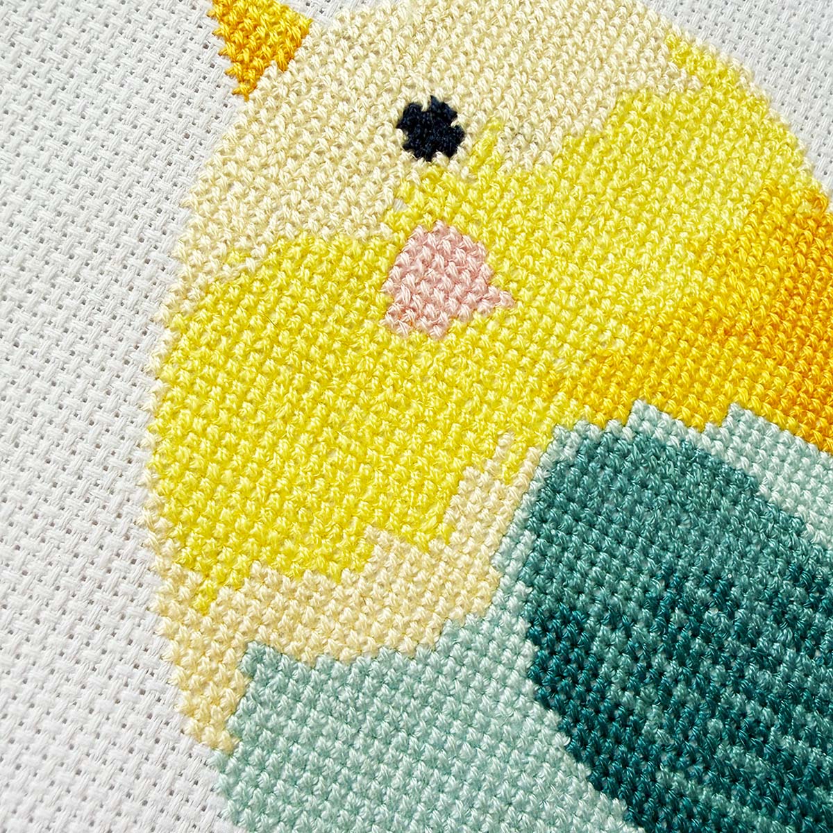Shy Bird Counted Cross Stitch Kit