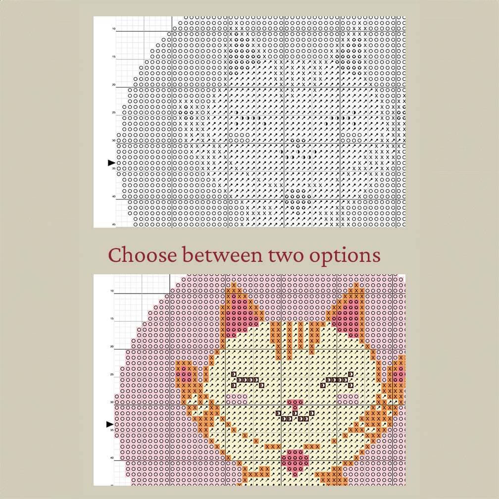 Sun Salutation Kitty - Counted Cross Stitch Kit