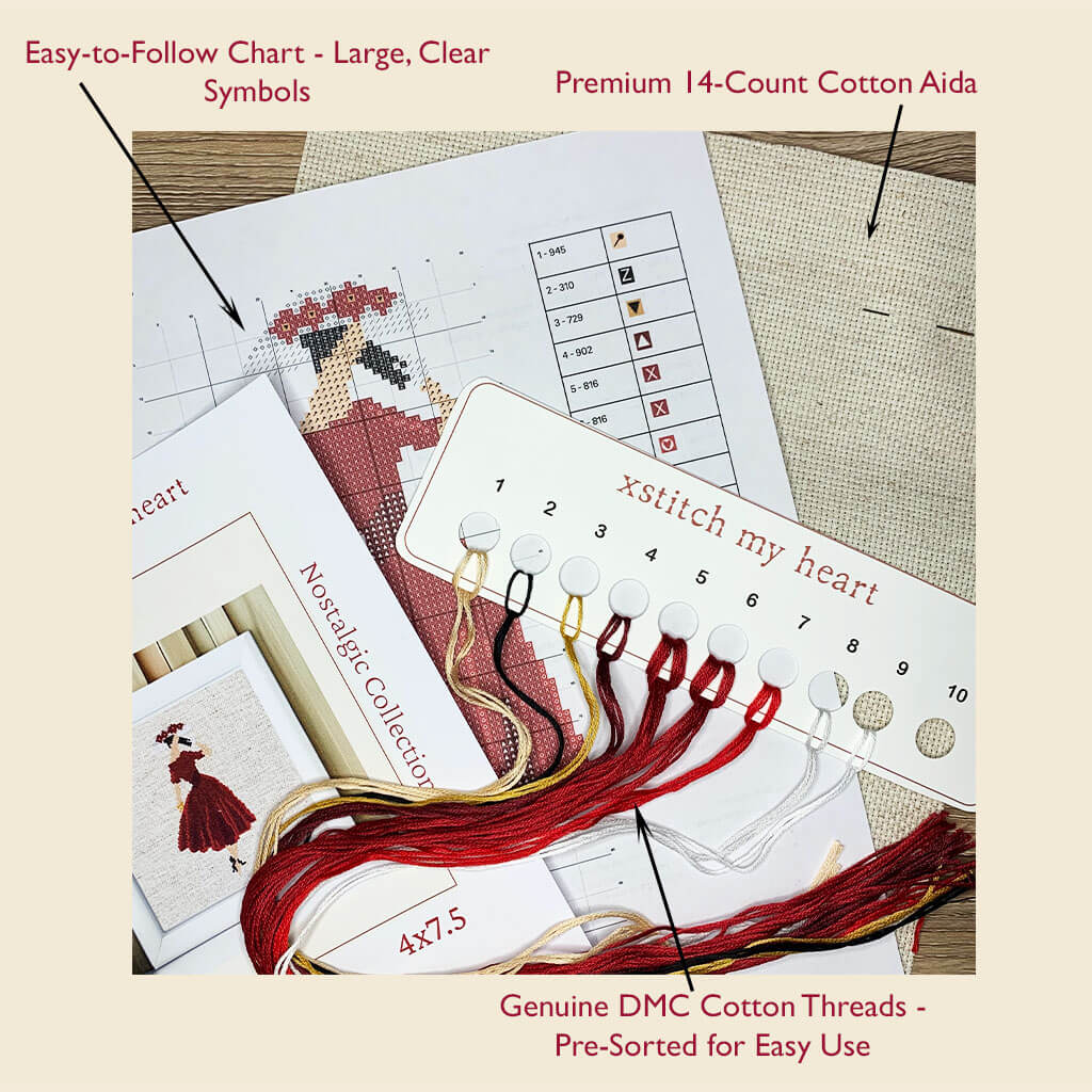 Vogue - Counted Cross Stitch Kit