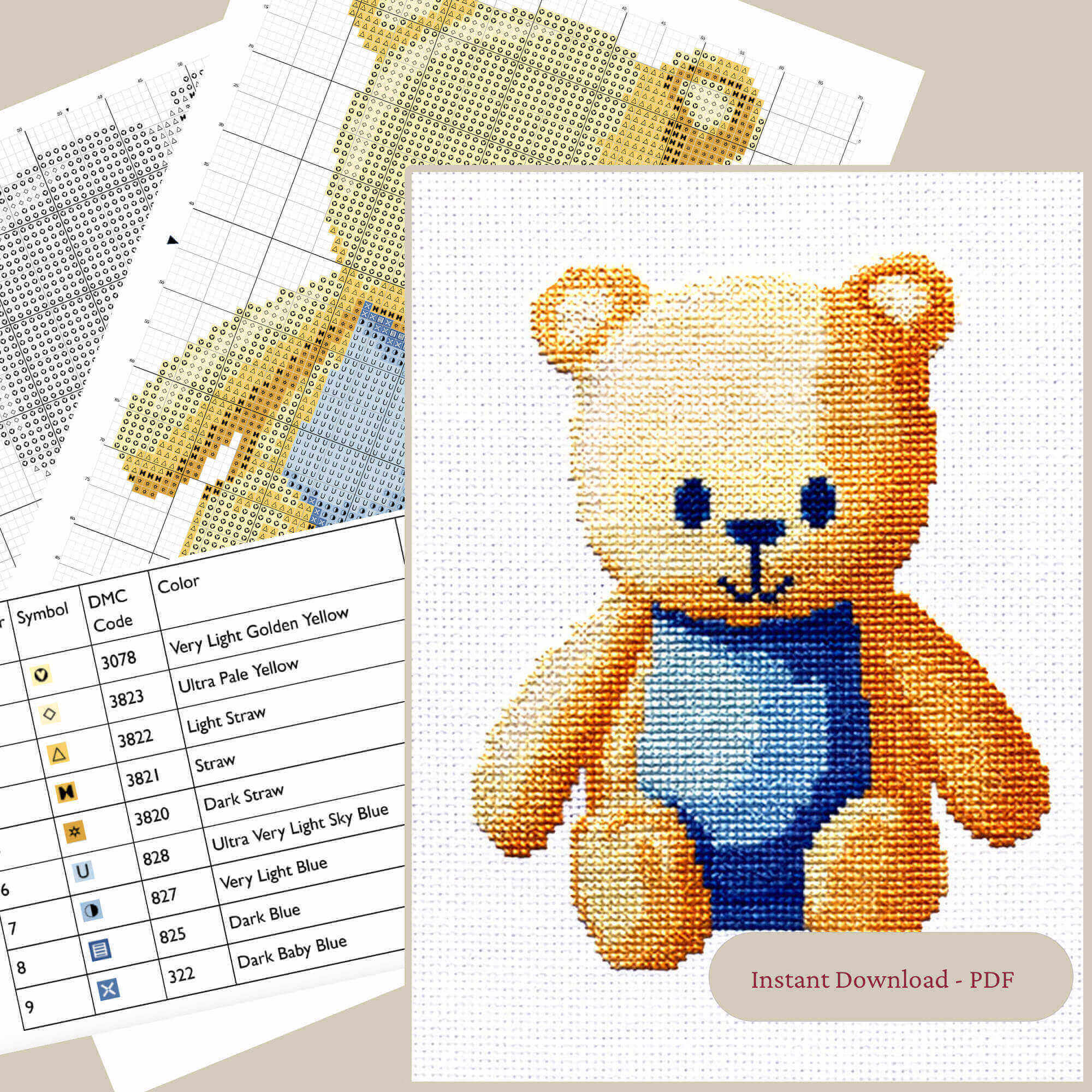Yellow Bear - Digital Chart