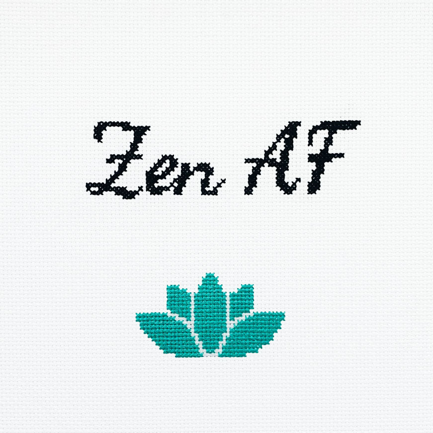Zen - Counted Cross Stitch Kit