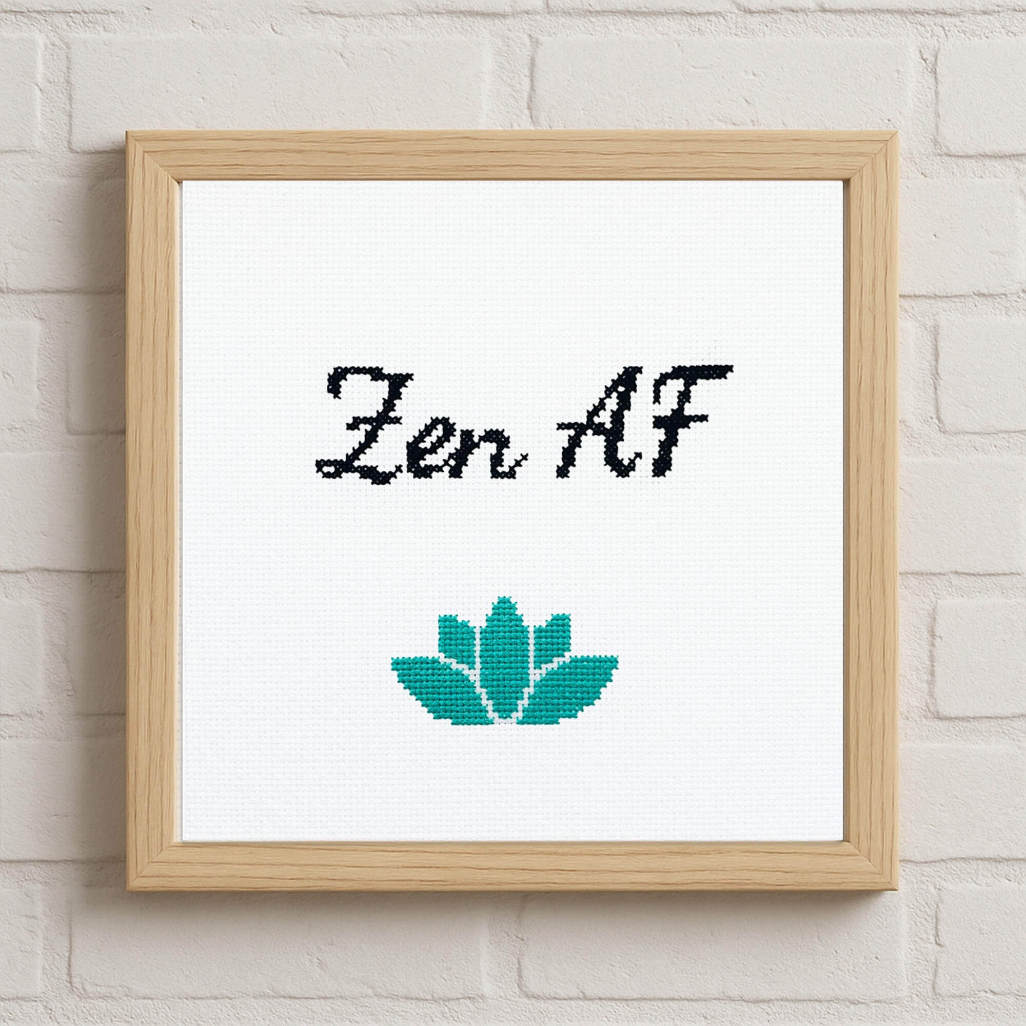 Zen - Counted Cross Stitch Kit